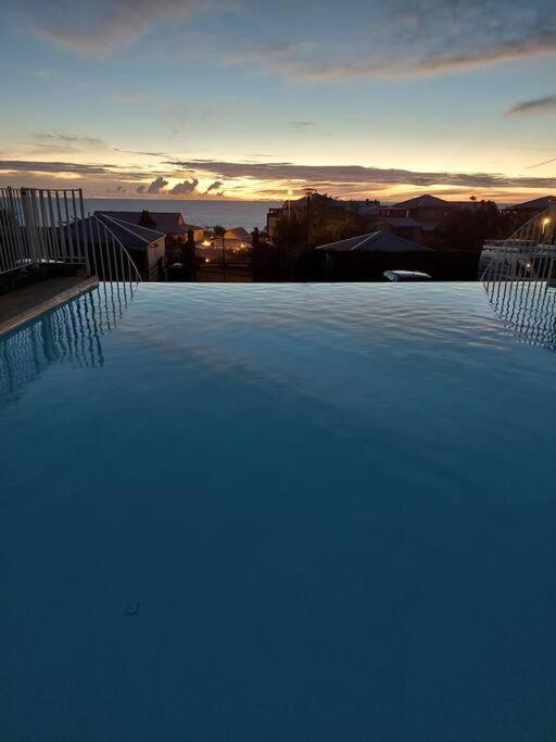 Beau T3 Litchi Vue Ocean Piscine Lägenhet Saint-Gilles-les Bains Exteriör bild