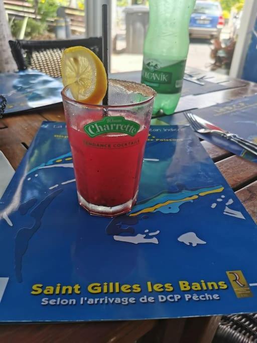 Beau T3 Litchi Vue Ocean Piscine Lägenhet Saint-Gilles-les Bains Exteriör bild