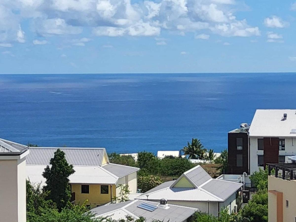 Beau T3 Litchi Vue Ocean Piscine Lägenhet Saint-Gilles-les Bains Exteriör bild